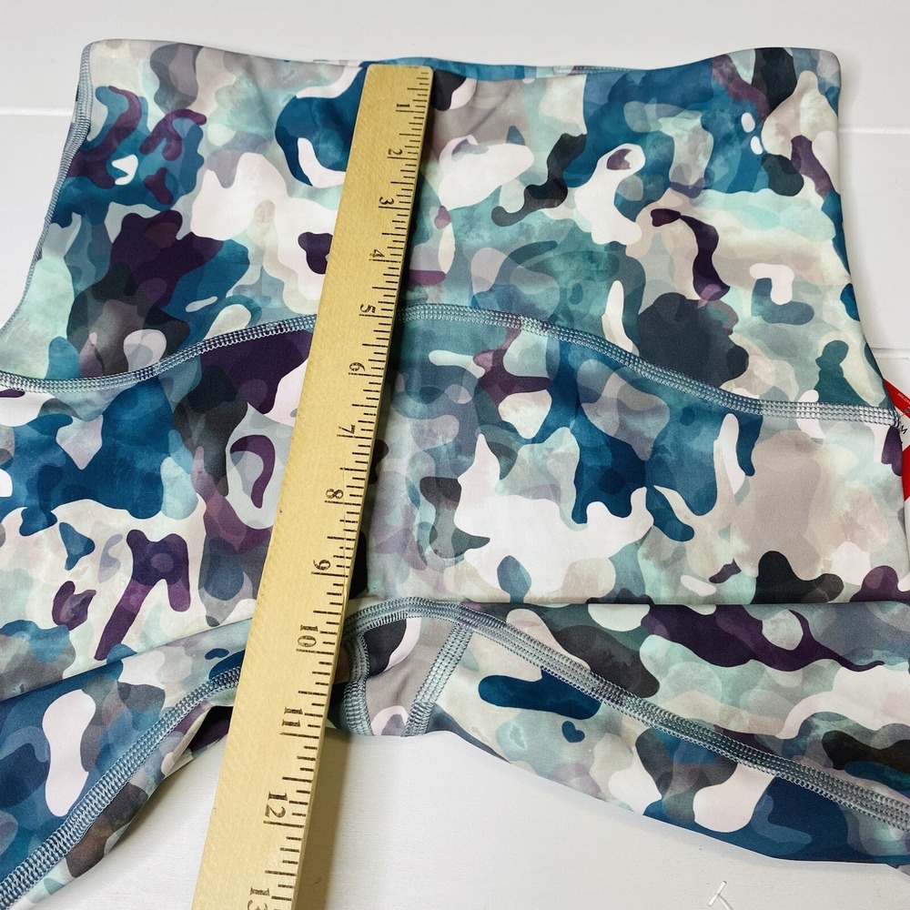SPANX Booty Boost Active Painted‎ Camo Pink Multi Active Printed 7/8 Leggings M - Picture 8 of 14